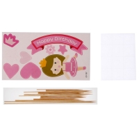 Набор для творчества: изготовление топперов, раскраска-наклейки &laquo;Принцесса&raquo;