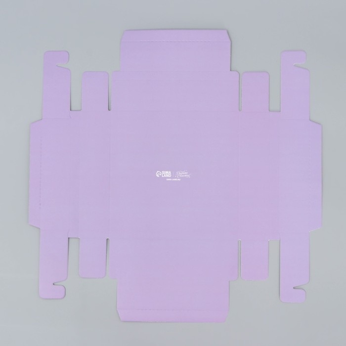 Коробка для конфет, кондитерская упаковка, 9 ячеек, &laquo;Для тебя&raquo;, 14.7 х 14.7 х 3.5 см