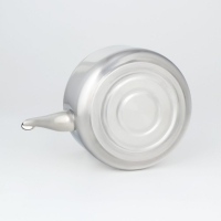 Чайник со свистком из нержавеющей стали, 3,6 л, цвет хромированный