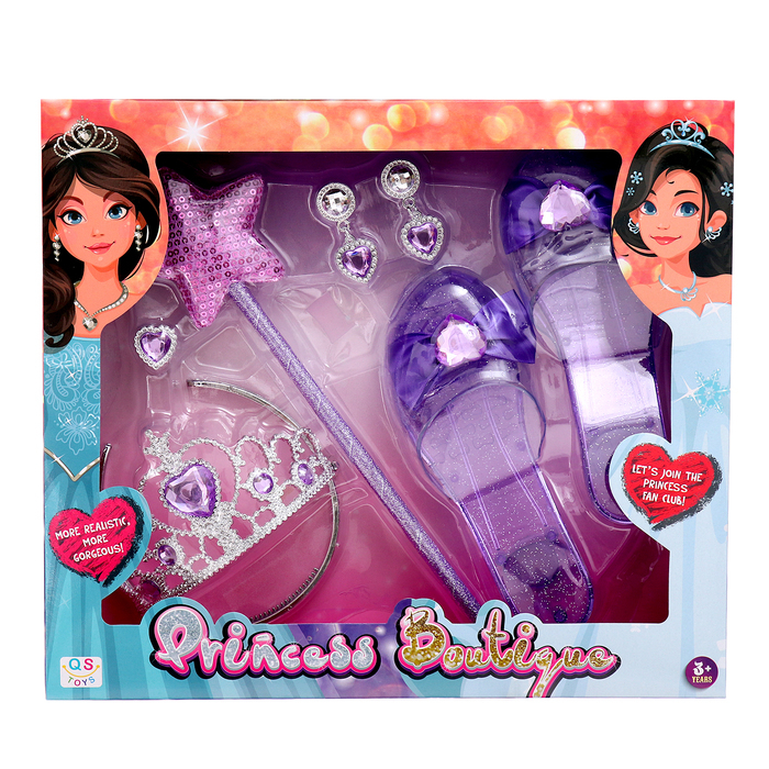 Набор для модницы &laquo;Аксессуары принцессы&raquo;, 5 предметов