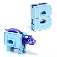 Робо-буквы &laquo;Звери&raquo;, набор 6 в 1, трансформируются, собираются в 1 робота