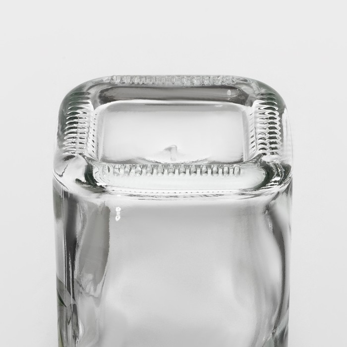 Бутылка стеклянная для соусов и масла Доляна &laquo;Лимоны&raquo;, 200 мл, 4,5&times;20 см