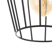 Светильник BayerLux "Фрейя" 3хЕ27 40Вт черный 16х50х23-123см