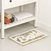 Коврик для ванной и туалета SAVANNA &laquo;Bath&raquo;, 40&times;60 см, цвет бежевый