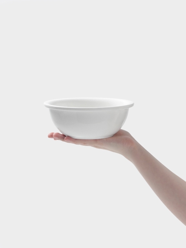 Салатник Hanna Kn&ouml;vell, d=18 см, фарфор, белый