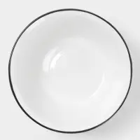 Миска 4 л белая (без декора)