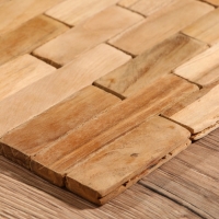 Коврик из тикового дерева, 30х20х0,7 см