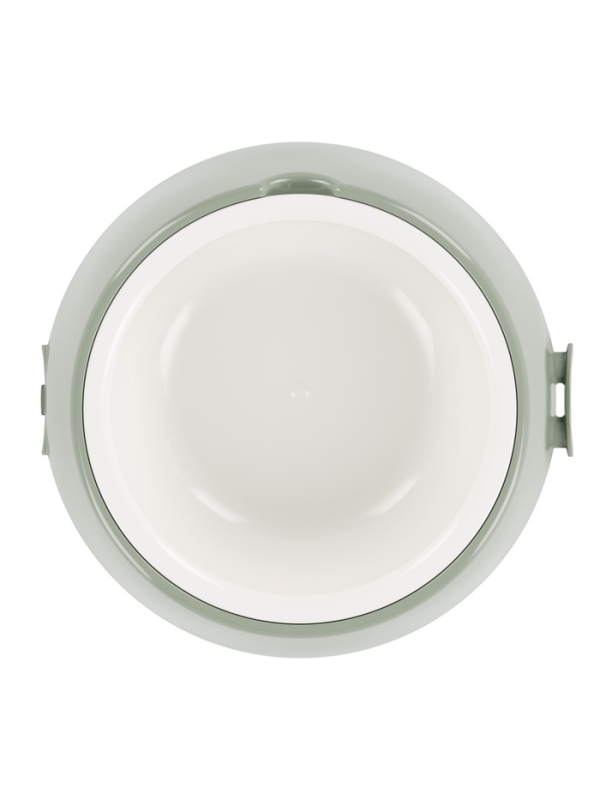 Лего-миска для животных с наклоном "Юта" 0,3л бело- фисташковый