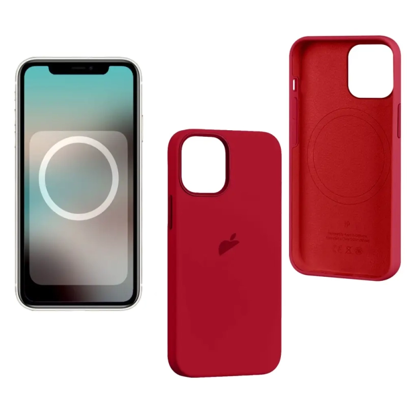 Чехол iPh 13 Silicon Case 100% ORG Red