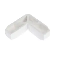 Уголок внешний ТУНДРА для рамы москитной сетки, 42&times;17 мм, белый