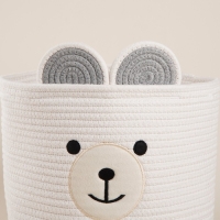 Корзина для хранения плетёная ручной работы SL Home, 29&times;29&times;26 см