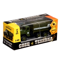 Грузовик металлический &laquo;УРАЛ &laquo;Армия&raquo;, инерция, масштаб 1:43, цвет зелёный