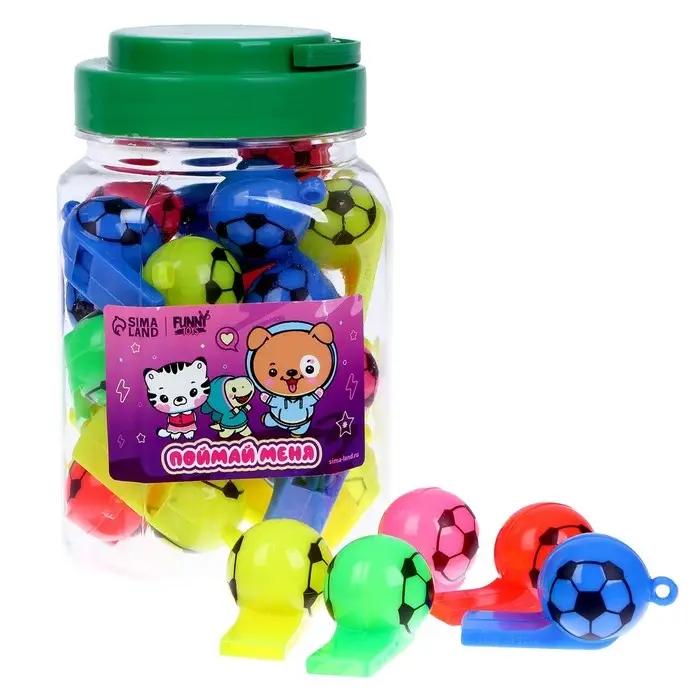 Свисток &laquo;Поймай меня&raquo;, в банке