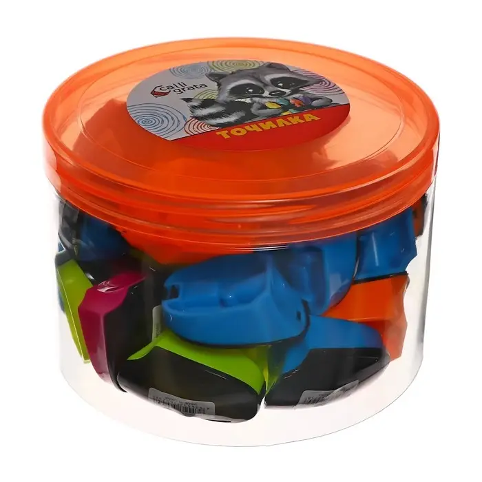 Точилка "Космический шатл", с контейнером (штрихкод на штуке), МИКС