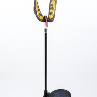 Штекер с подсветкой "Бабочка Адриа" желтая, 12х70см