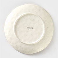 Тарелка фарфоровая десертная Magistro Poursephona, d=21 см, цвет бежевый