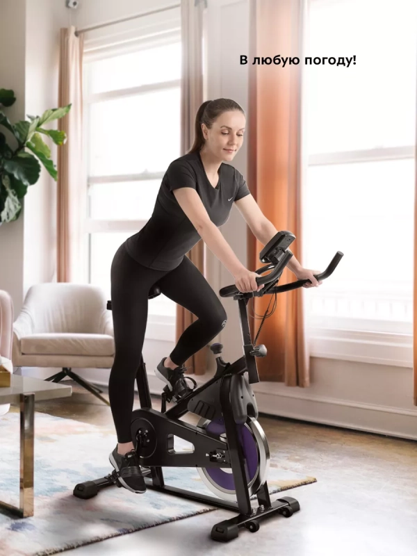 Велотренажер для дома с сиденьем КТ-6085