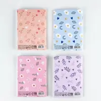 Набор блокнотов 4 шт. А6, 32 листа "Цветы"