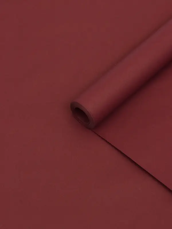 Бумага упаковочная крафт, двусторонняя, винный 0,68 х 10&plusmn;5% м