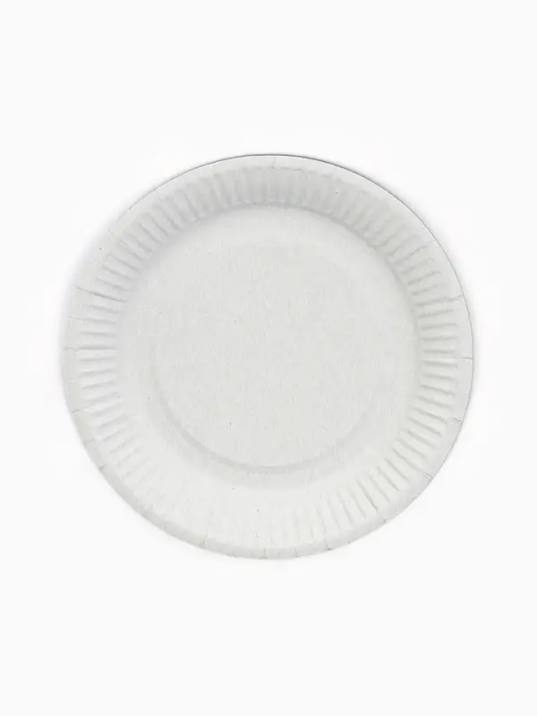 Тарелка одноразовая бумажная &laquo;Розы&raquo;, 23 см