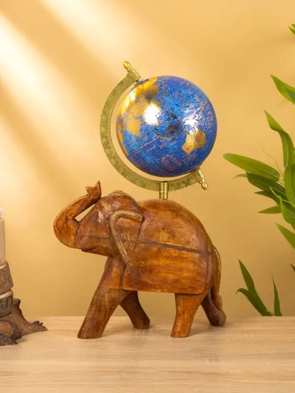 Глобус сувенирный, 22&times;12.5&times;353.5 см, подставка дерево