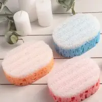 Губка для тела массажная &laquo;Эмоция&raquo;, 13&times;8,5&times;5 см см, МИКС