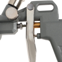 Краскораспылитель пневматический ТУНДРА, до 4 бар, сопло 1.5 мм, верхний бачок 0.6 л