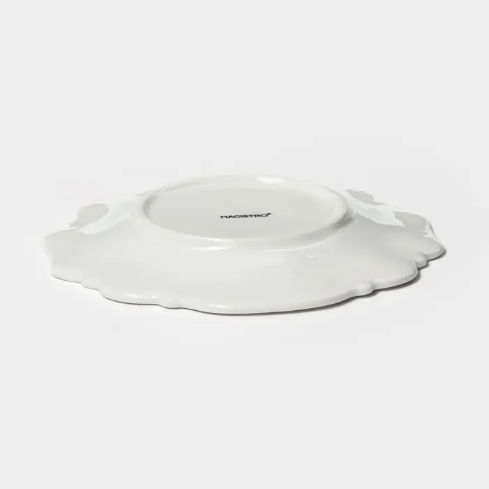 Блюдце фарфоровое Magistro &laquo;Сюита&raquo;, d=15.6 см, цвет белый