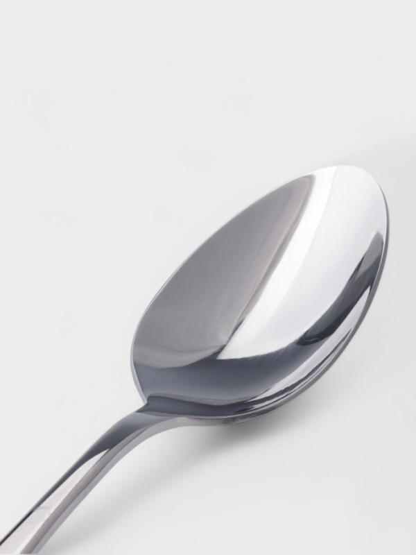 Столовая ложка Hanna Kn&ouml;vell Hertel, 21.2 см, толщина 3 мм, нержавеющая сталь, серебристая