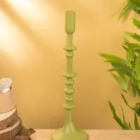 Подсвечник на 1 свечу "Авокадо" 10х10х35 см