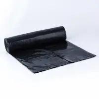 Мешки для мусора 360 л, ПНД, 80 мкм, 10 шт в рул, цвет черный