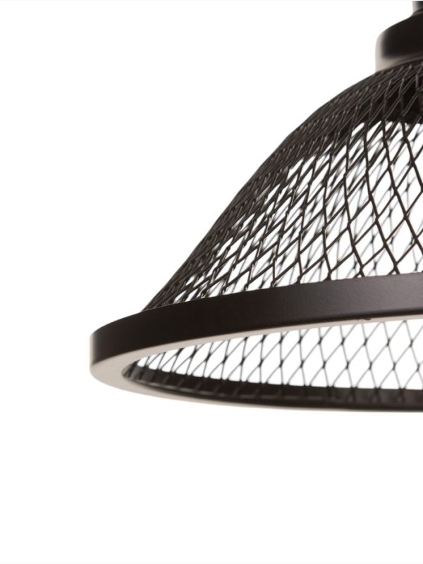 Светильник Robert 1х40Вт Е27 пр-1м черный 24х24х14см