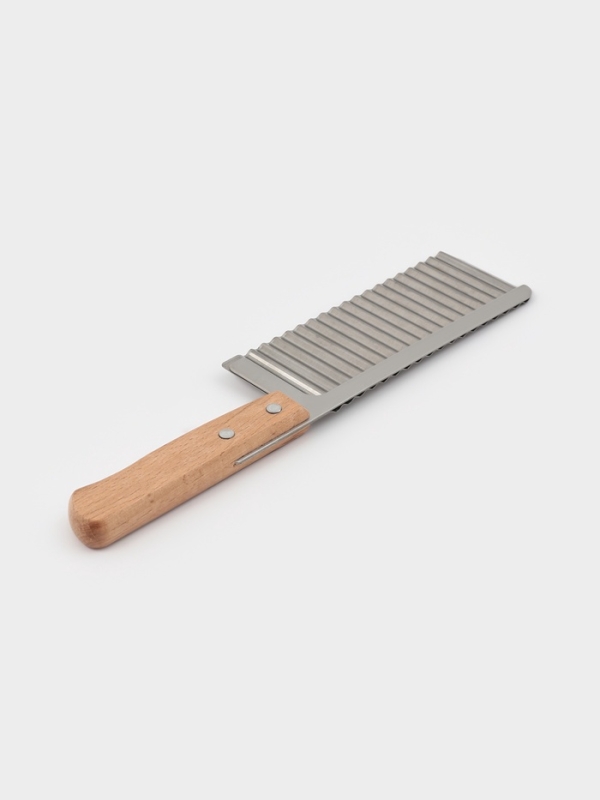 Нож для фигурной резки Доляна, 27&times;6 см, цвет серебристый