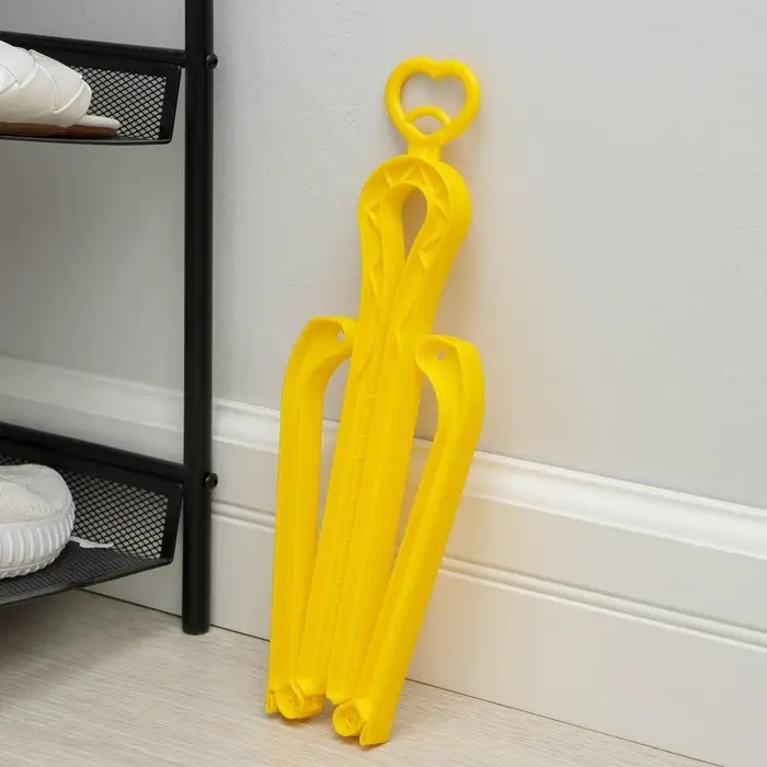 Держатель для голенищ обуви складной, 33(50,5)&times;7,5 см, цвет МИКС