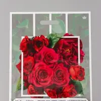 Пакет подарочный Розарий  45 х 38 см 55 мкм