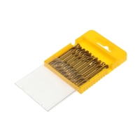 Набор двусторонних сверл по металлу ТУНДРА, HSS-Tin, 5.2 х 55 мм, 10 шт.