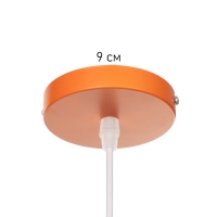 Светильник Robert 1х40Вт Е27 пр-1м неон оранжевый 24х24х14см