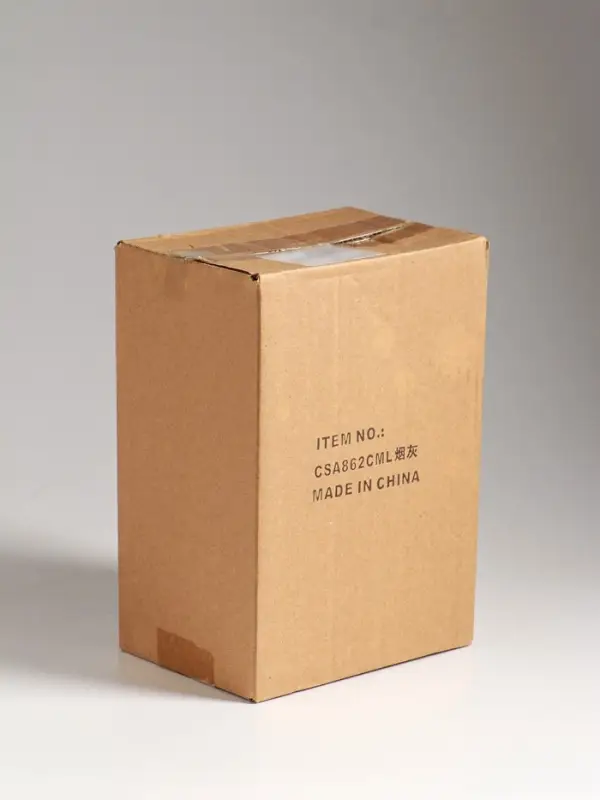 Ваза стекло настольная "Хэдли" 19,5х13,5 см, серо- зеленый