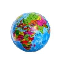 Мяч детский мягкий &laquo;Глобус&raquo;, в шоубоксе