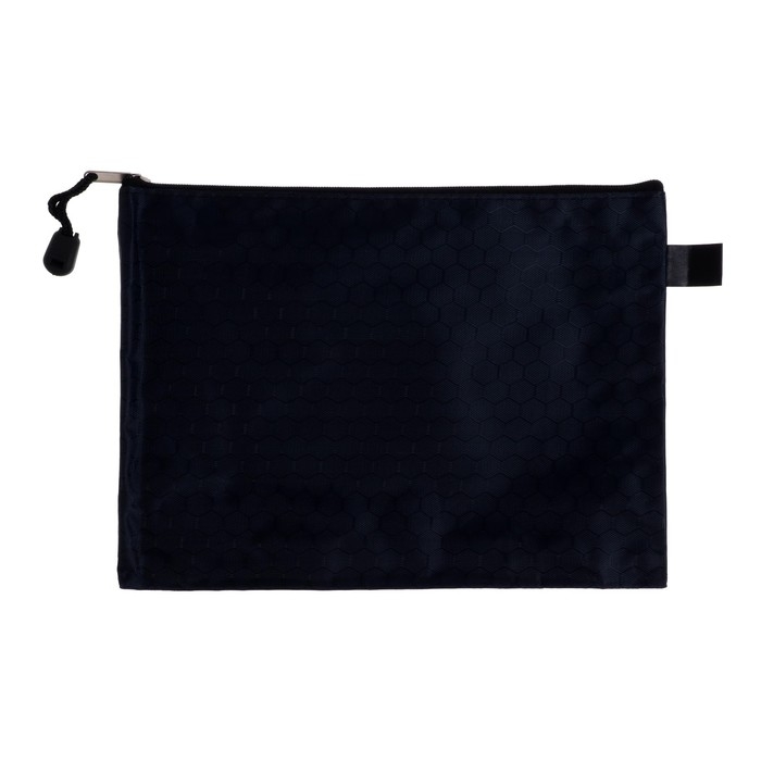 Папка-конверт на молнии Calligrata "Соты" А5, (170 х 245 мм), МИКС