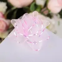 Бант - звезда №7.5 &laquo;Золотая полоса&raquo;, МИКС