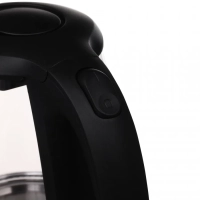 Чайник HYK-G1001 1,7л 2200Вт черный (стекло)