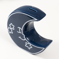 Копилка керамика "Месяц со звёздами" синий 20х5,5х19,8 см