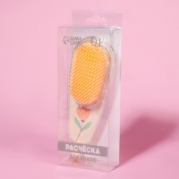 Расчёска - шейкер &laquo;LOOK&raquo;, 6,1 &times; 18 см, рисунок МИКС