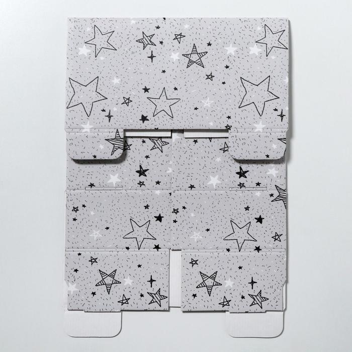 Коробка подарочная складная, упаковка, &laquo;Звёздные радости&raquo;, 31 х 25.5 х 16 см