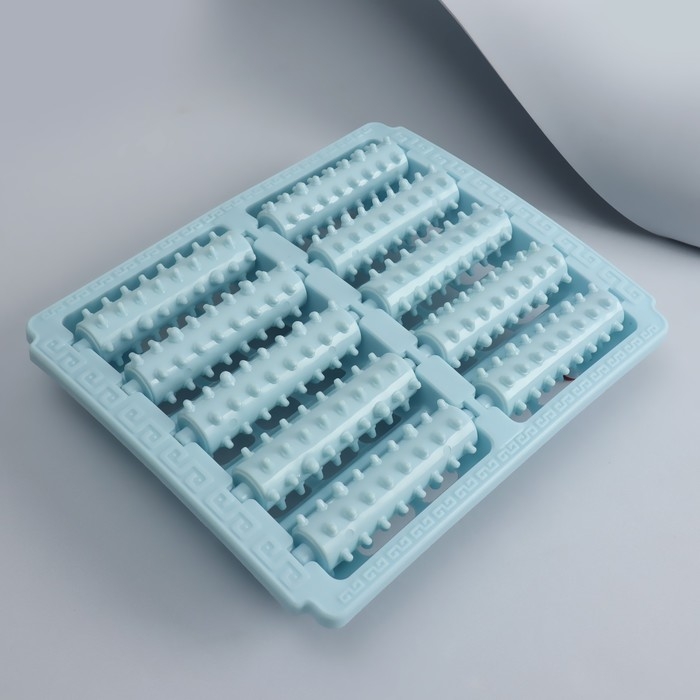 Массажёр &laquo;Барабаны&raquo;, 26 &times; 22 &times; 5 см, 5 рядов, цвет МИКС