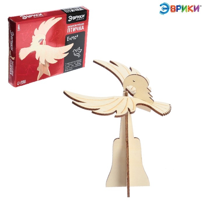 Набор для опытов &laquo;Балансирующая птичка&raquo;, 4 элемента
