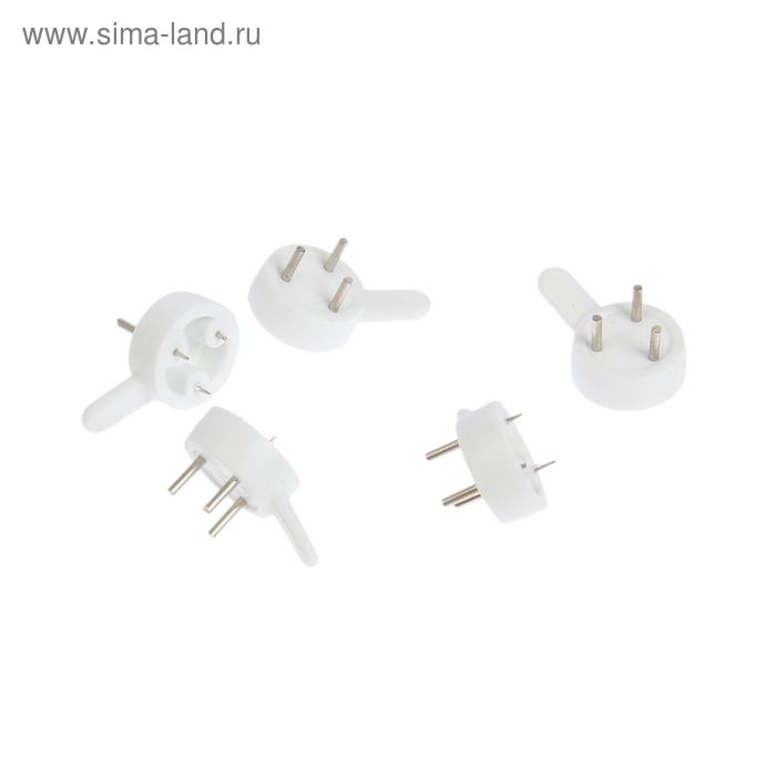 Крепление для картины ЗАО Пластик, малое, 5 шт, цвет белый