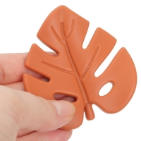 Прорезыватель силиконовый &laquo;Тропики&raquo;, цвет желтый/оранжевый, Mum&Baby