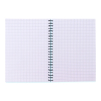 Тетрадь А5, 80 листов в клетку на гребне ErichKrause "Pastel", пластиковая обложка, блок офсет, белизна 100%, МИКС